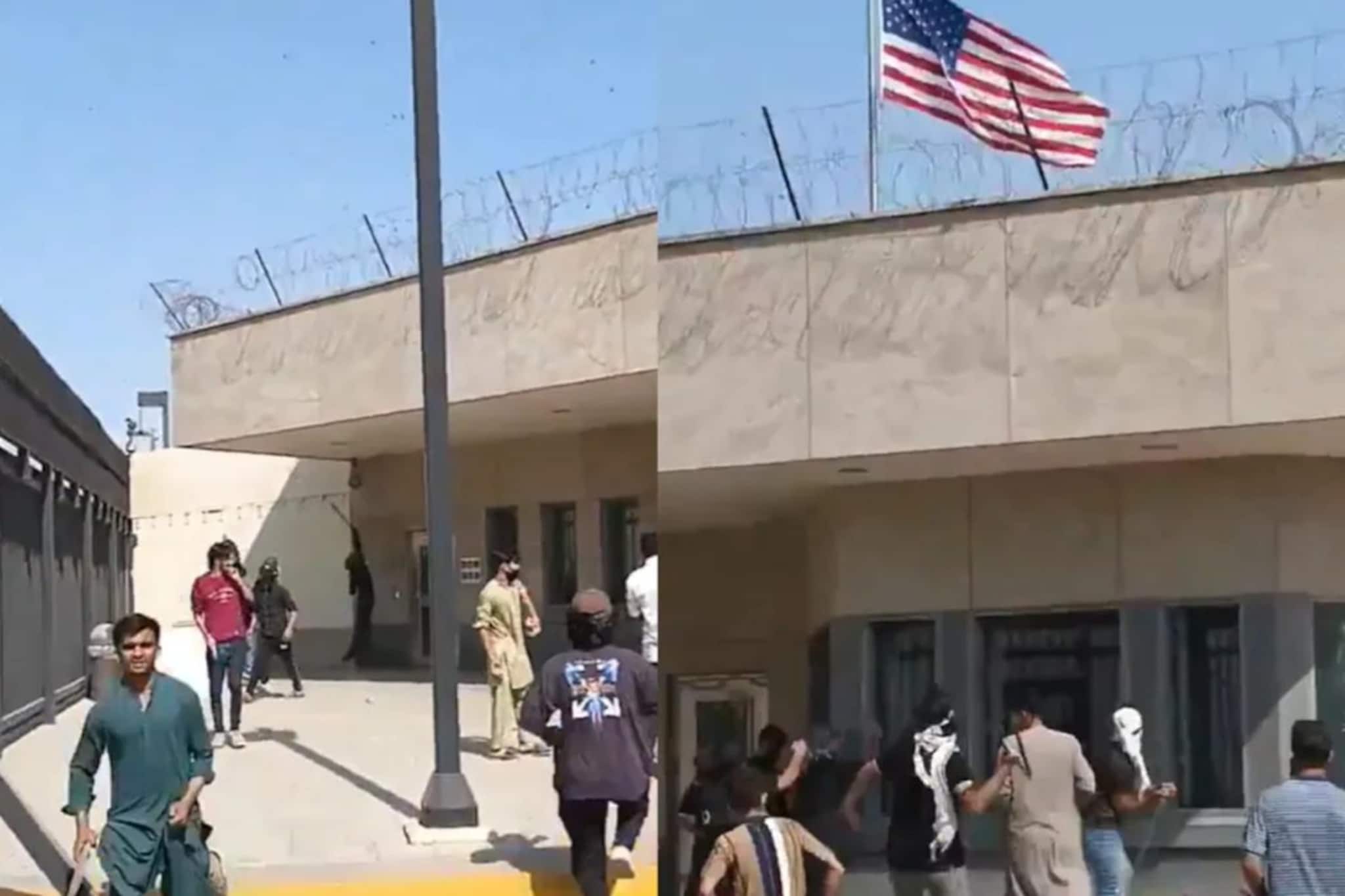 খামেইনি-মৃত্যুতে করাচির মার্কিন দূতাবাসে আগুন লাগাল উন্মত্ত জনতা! পুলিশের গুলিতে মৃত ৮ খামেইনি-মৃত্যুতে করাচির মার্কিন দূতাবাসে আগুন লাগাল উন্মত্ত জনতা! পুলিশের গুলিতে মৃত ৮