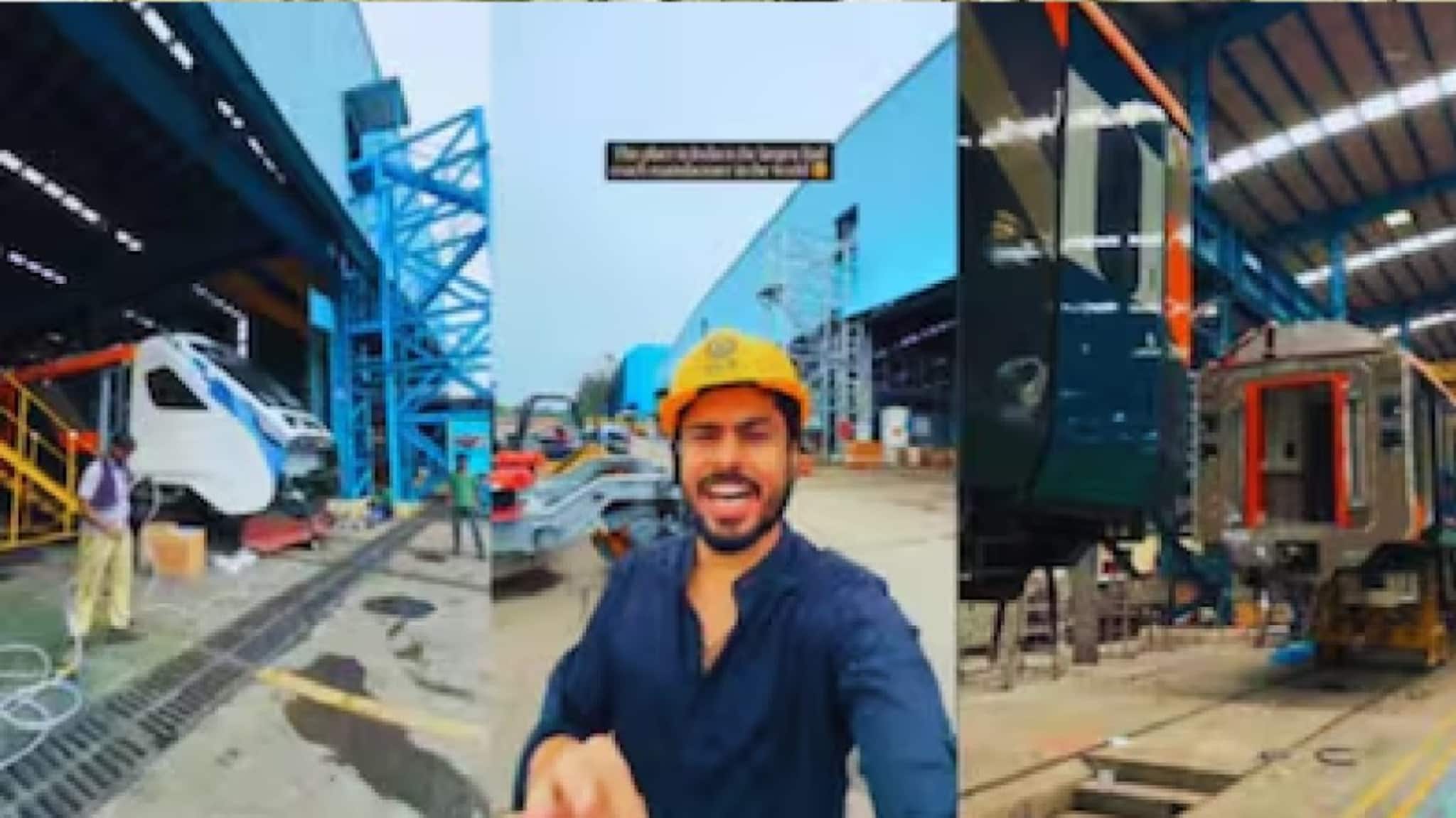 কী ভাবে তৈরি হয় বন্দে ভারত এক্সপ্রেস? রেল কারখানার ভিতরের এই কর্মযজ্ঞের ভিডিও দেখে বিস্মিত সবাই!