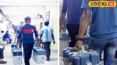 মহকুমা শাসকের দফতরে আনা হচ্ছে ইভিএম মেশিন 