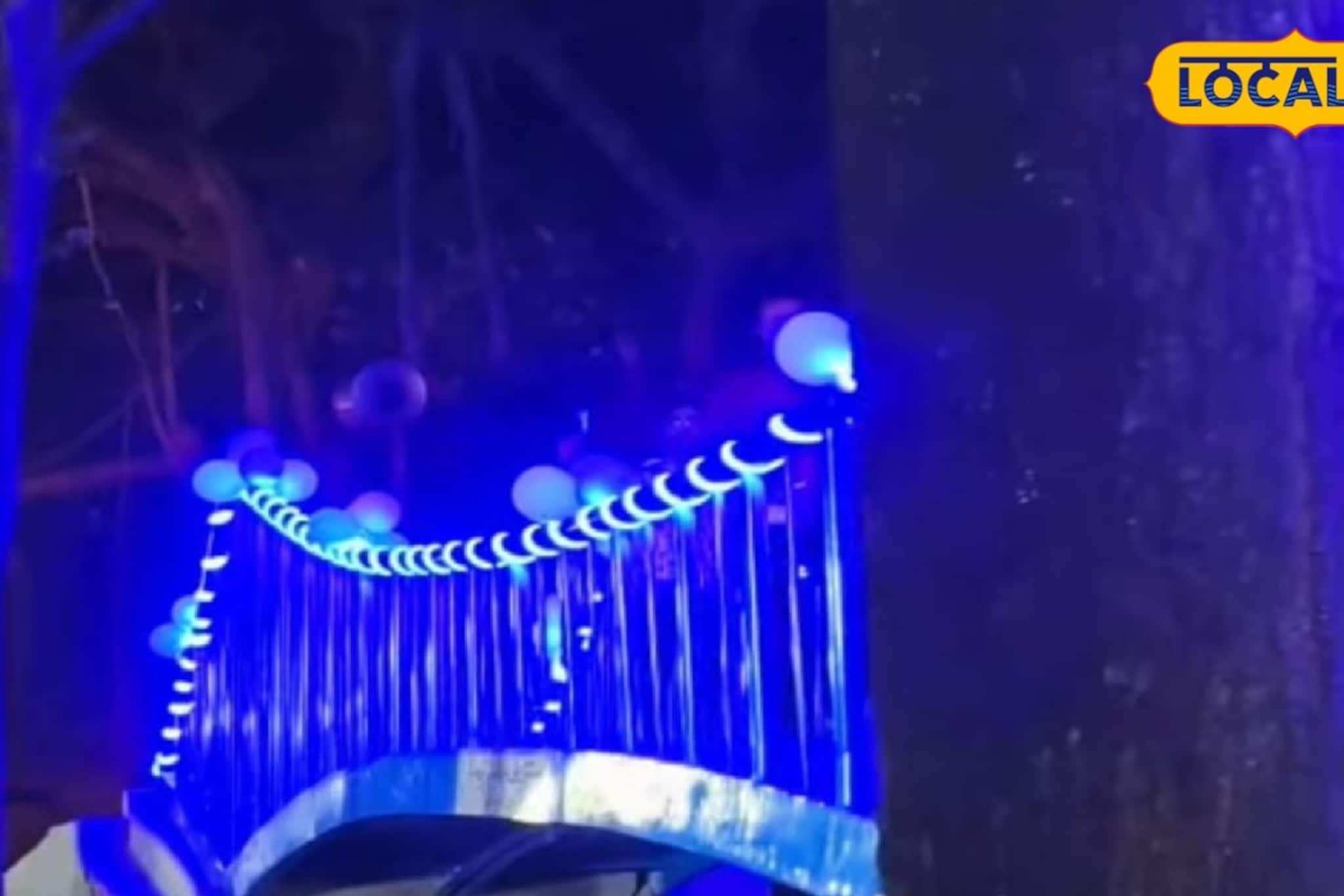 দুর্গাপুরের সেই আইকনিক ব্রিজ সেজেছে রঙিন আলোয়, শিশুদের জন্য মজার স্বর্গরাজ্য