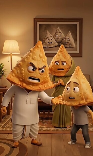 কাঁদতে থাকা সিঙাড়া থেকে রাজমার ড্রামা: কেন আমরা এই অদ্ভুত ‘AI Slop’ ভিডিও দেখা বন্ধ করতে পারছি না?