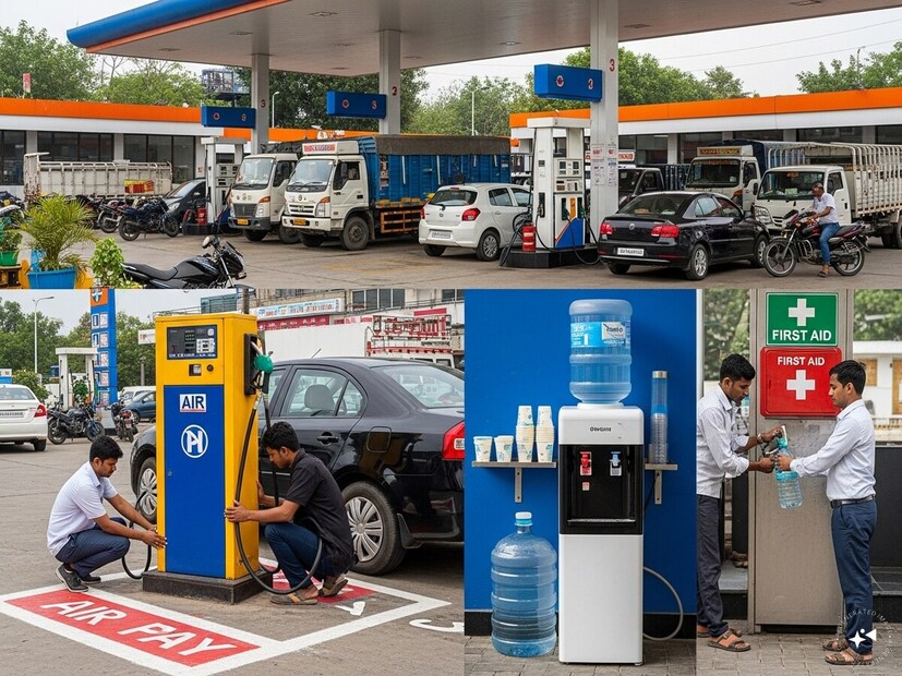 Free Service in Petrol Pump: পেট্রোল পাম্পে ঢুকলেই ৭ পরিষেবা একেবারে ‘ফ্রি’! তেল না কিনলেও পাম্প মালিক সার্ভিস দিতে বাধ্য!