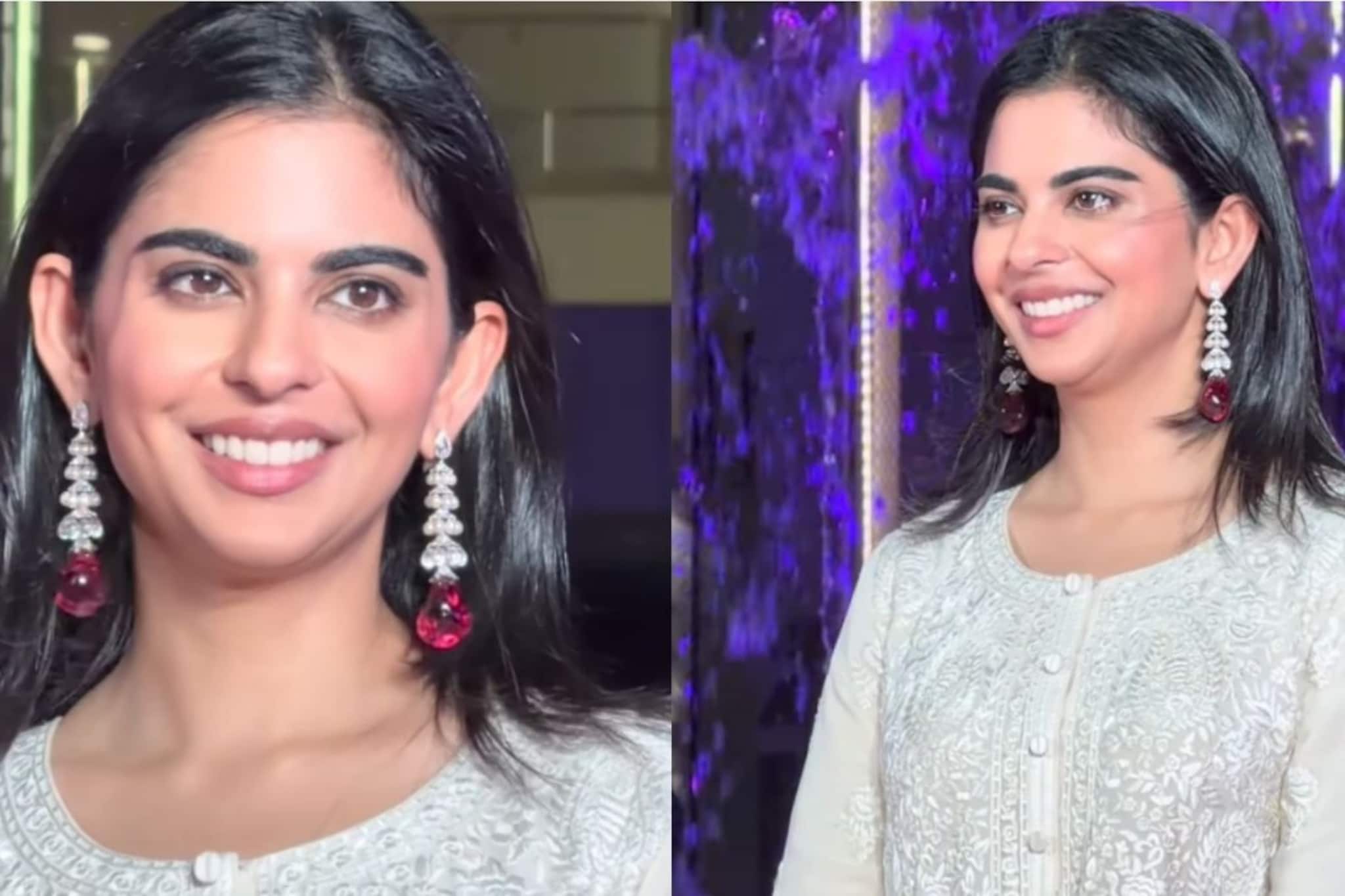 ৩ বছরে NMACC! ক্লাসিক স্যুটে এলিগ্যান্স বাড়াতে শুধু কানের দুলই যথেষ্ট, প্রমাণ দিলেন ইশা আম্বানি!