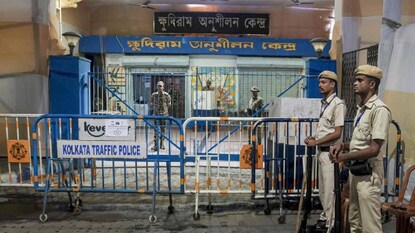 গণনাকেন্দ্রের আগে কড়া নিরাপত্তাছবি: PTI