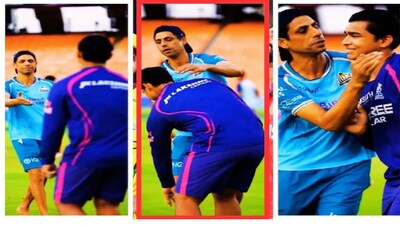 আশিস নেহরাকে প্রণাম বৈভবের 