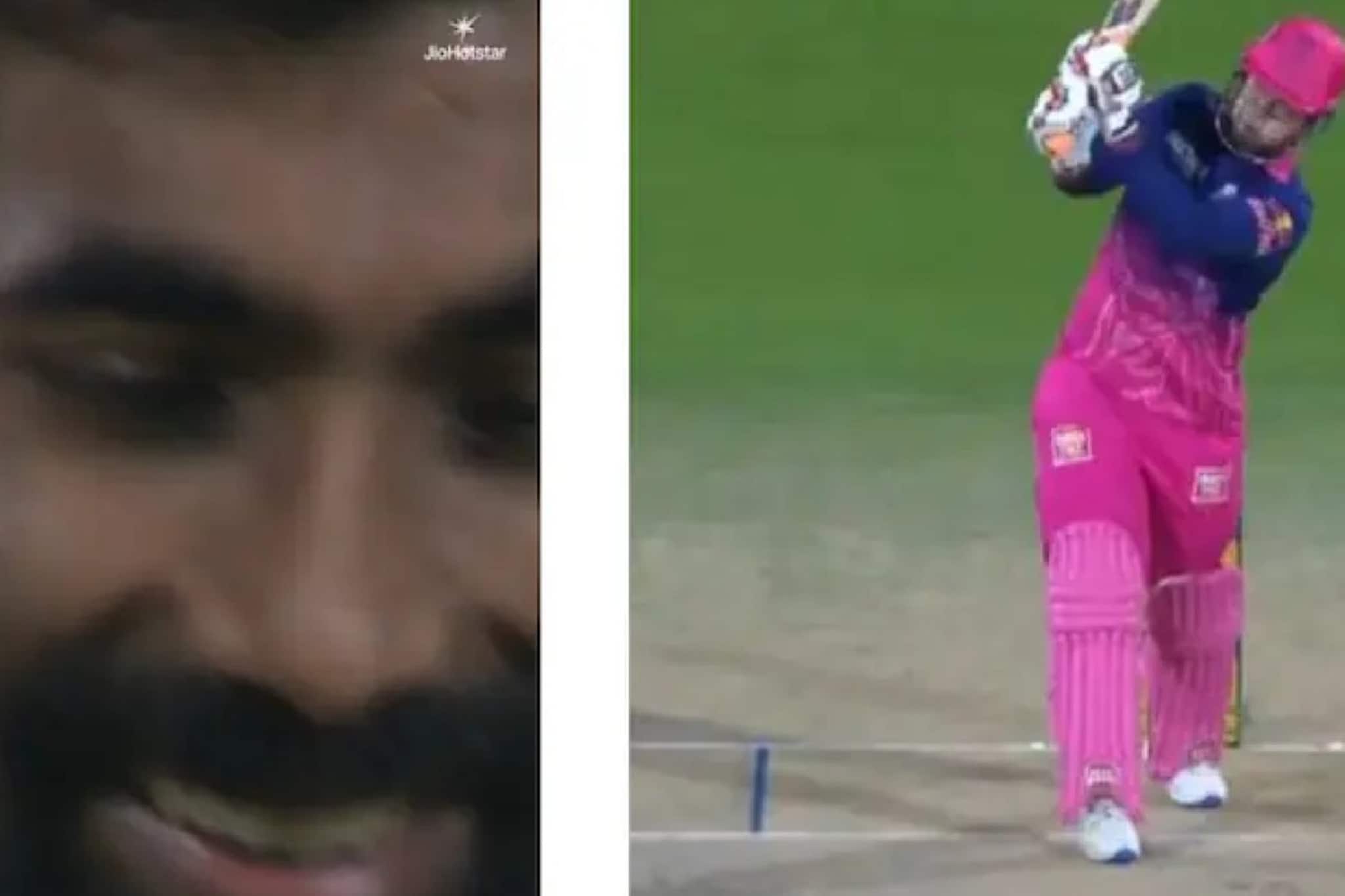 বিশ্বের এক নম্বর বোলারের প্রথম বলে ছক্কা! হাসলেন বুমরাহ..তার পর বৈভব যা করলেন