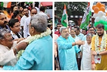 Asit Mazumdar: মান ভেঙেছে অসিতের, চুমু খেয়ে, গাল টিপে জড়িয়ে ধরলেন কল্যাণ! চুঁচুড়ায় স্বস্তিতে তৃণমূল