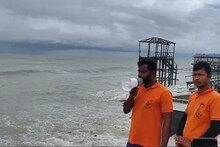 Digha:  ভয়াবহ হয়ে উঠেছে দিঘার সমুদ্র! চলছে মাইকিং, খুব সাবধান! কী এমন হল দিঘায়?
