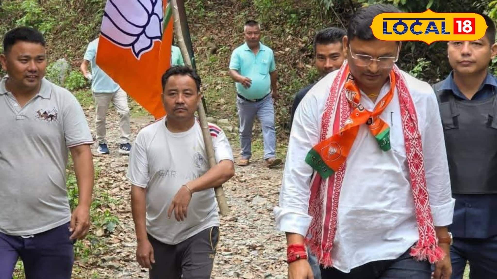 দুর্গম পাহাড়ি রাস্তা পেরিয়ে ভোটের প্রচারে! বক্সায় ট্রেক করে মানুষের কাছে পৌঁছবেন প্রার্থীরা