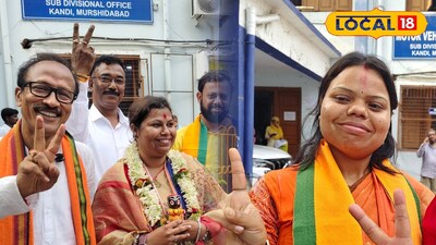 বিজেপির মনোনয়নপত্র চমক! হাতে জগন্নাথ দেব হাতে মনোনয়নপত্র জমা বিজেপির প্রার্থীর