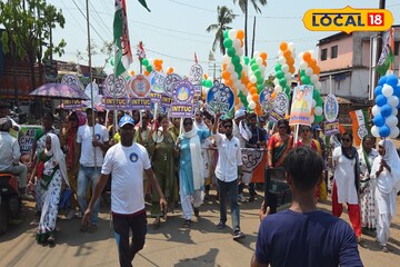 তৃণমূলের মেগা শো! বর্ণাঢ্য শোভাযাত্রায় মানস ভুঁইয়া-সহ ছয় প্রার্থী! কী করলেন জানেন মানসরা?
