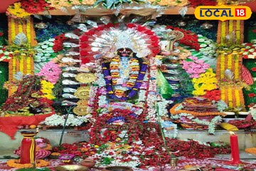 বর্ণাঢ্য শোভাযাত্রায় দেবী এলেন মণ্ডপে, চৈত্রের বসন্তবেলায় মহা সমারোহে মাতৃ আরাধনায় মেতে উ‍ঠলেন ভক্তরা