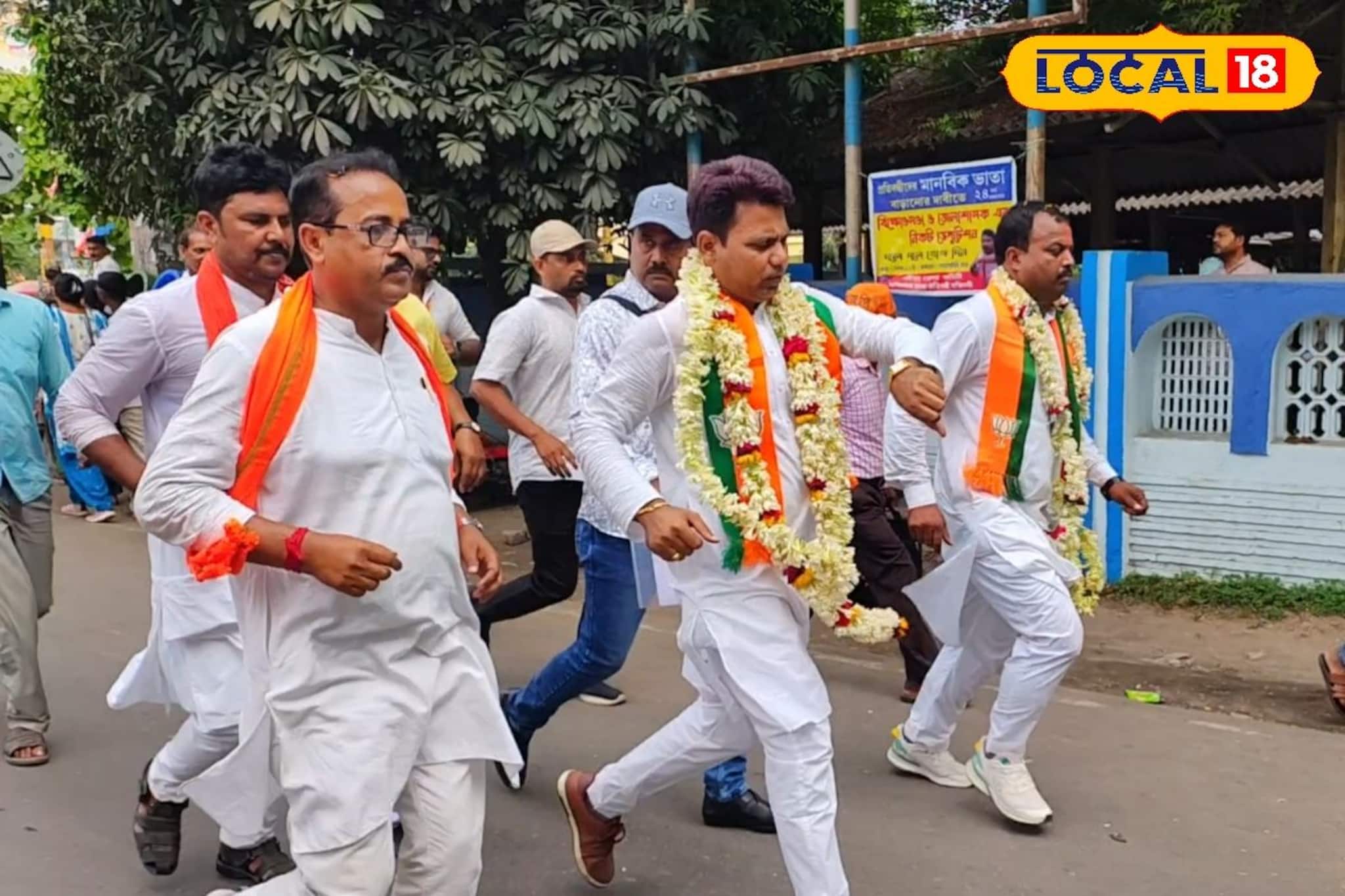 হাতে মনোনয়ন পত্র, দৌড়চ্ছেন বিজেপি প্রার্থী! কৃষ্ণনগরে বড় কাণ্ড, নিজেদের 'ফাঁদেই' আটকে গিয়ে যা ঘটল...