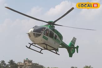 সবুজ হেলিকপ্টার নিয়ে হুমায়ুন! জানুন কোথা থেকে এল এই হেলিকপ্টার 