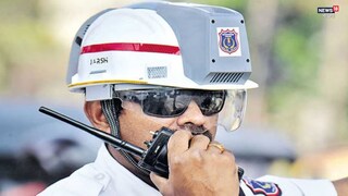 ট্রাফিক পুলিশের মাথায় এবার ‘AC’