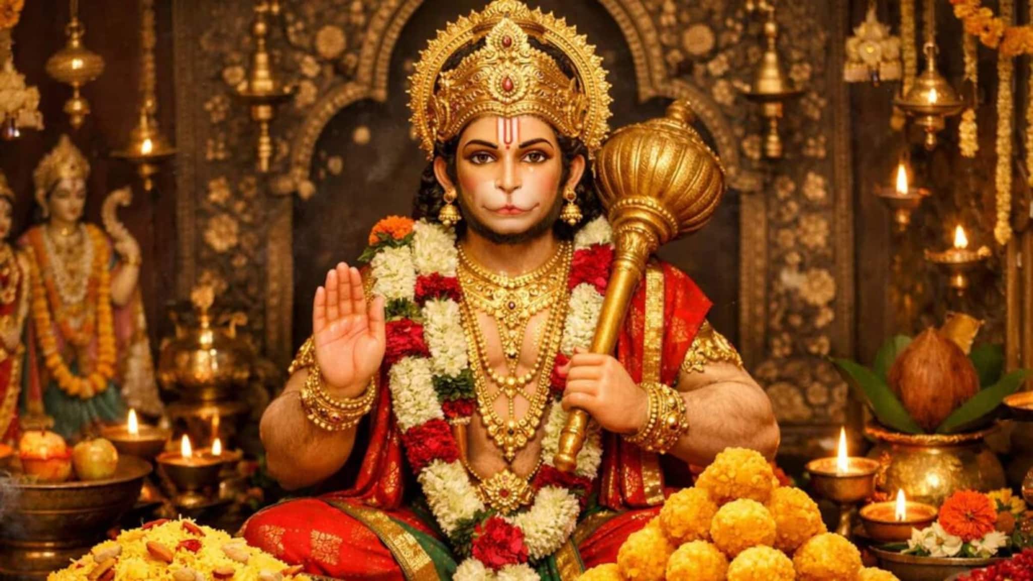 Hanuman Jayanti Puja Rules: বৃহস্পতিবার চৈত্র পূর্ণিমায় হনুমান জয়ন্তী! বজরঙ্গবলীর পুজোয় নিবেদন করুন ‘এই’ বিশেষ মালা! সঙ্কটমোচনের আশীর্বাদে সব বিঘ্ন কেটে আসবে অর্থবৃষ্টি!