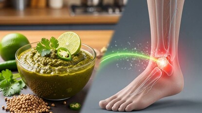 Uric Acid Preventing Chutney: সস্তা উপকরণে ৫ মিনিটে চুটকিতে তৈরি এই সবুজ চাটনি সর্বরোগহরা! ছাঁকনির মতো ছেঁকে সাফ ইউরিক অ্যাসিড