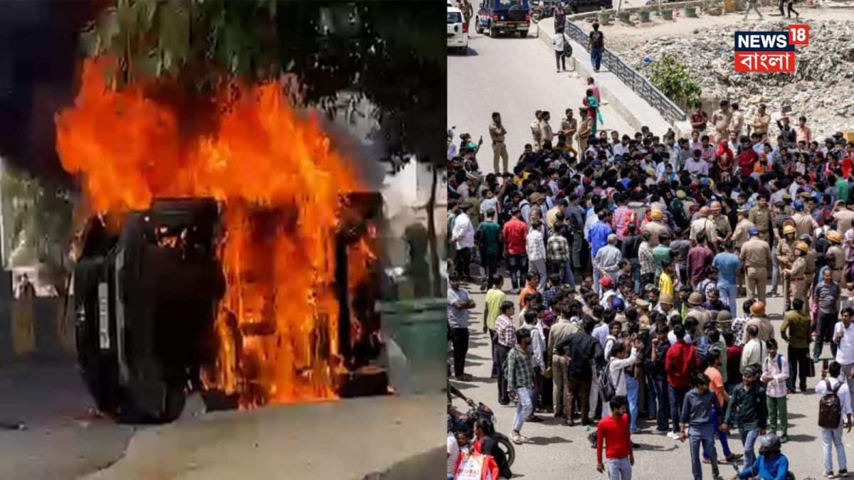 Noida Workers Protest: ১২ ঘণ্টা খাটিয়ে মাইনে ১১,০০০ টাকা! একটু ভুল-চুক হলেই গালাগালি…শ্রমিক বিক্ষোভে আগুন জ্বলল নয়ডায় Noida Workers Protest: ১২ ঘণ্টা খাটিয়ে মাইনে ১১,০০০ টাকা! একটু ভুল-চুক হলেই গালাগালি…শ্রমিক বিক্ষোভে আগুন জ্বলল নয়ডায়