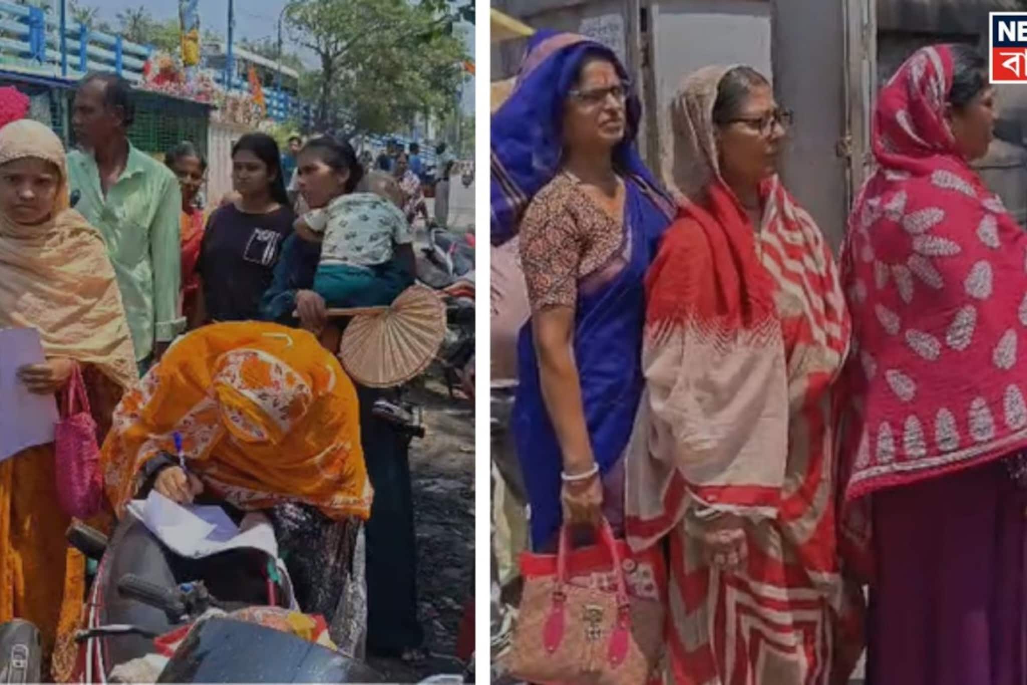 ট্রাইবুনালের দ্বিতীয় দিনেও উপচে ভিড়, অন্তঃসত্ত্বা থেকে কোলে শিশু—বসিরহাটে দীর্ঘ লাইনে ভোগান্তি