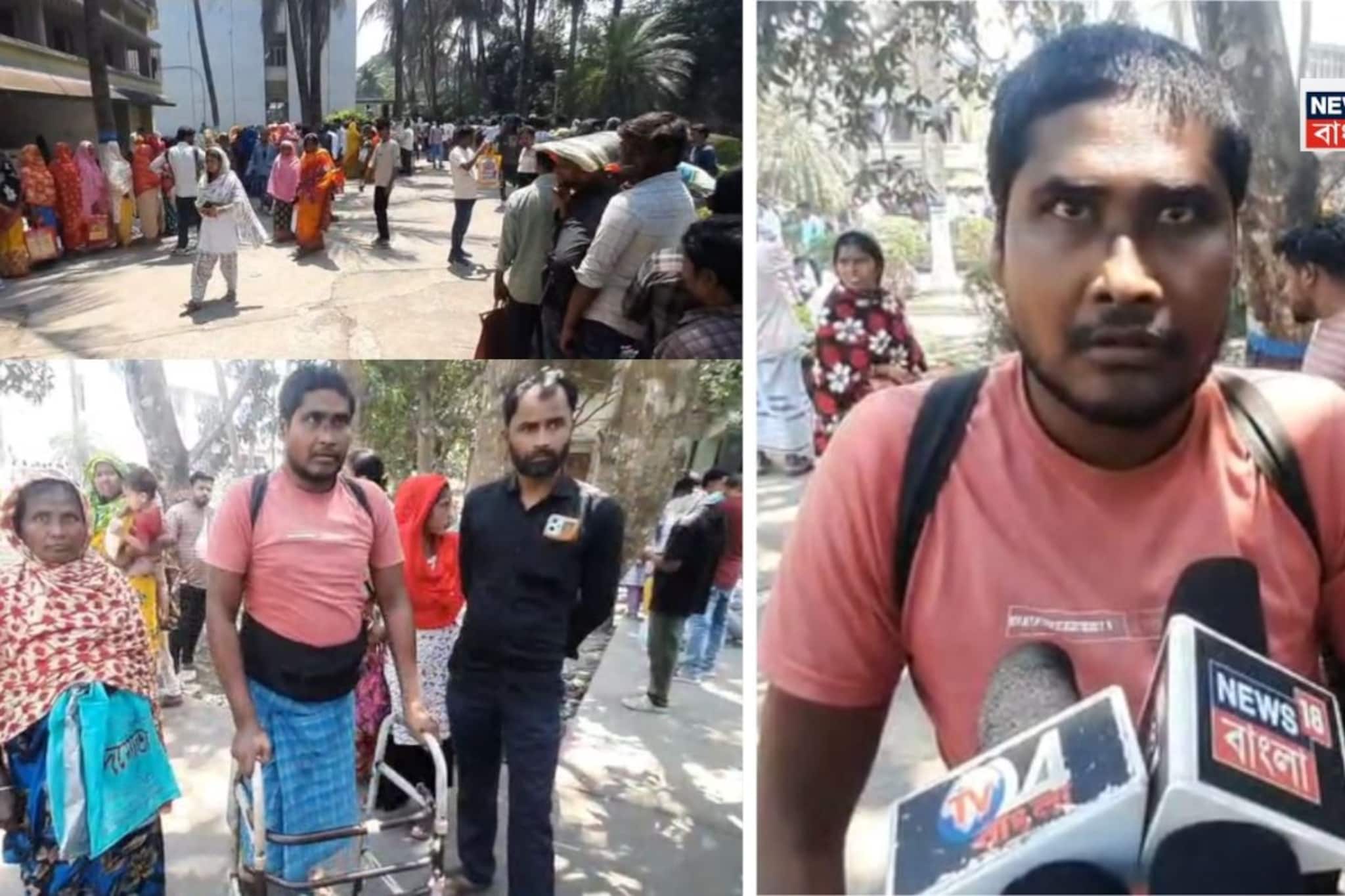 নাম ছিল, হঠাৎ বাদ! ভোটার তালিকা থেকে বাদ পড়ে বহরমপুরে হাহাকার, গরমে লাইনে দাঁড়িয়ে চরম ভোগান্তি