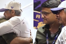 ইডেনে মহারাজকে আলিঙ্গন শাহরুখের...বৃষ্টিতে ম্যাচ ভেস্তে গেলেও শাহরুখ-সৌরভের ভিডিও ভাইরাল