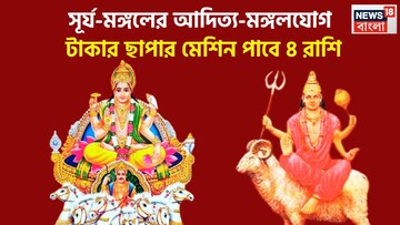 ৩৬৫ দিন পরে বিরাট অবস্থা! সূর্য-মঙ্গলের আদিত্য-মঙ্গল রাজযোগ, টাকা ছাপার মেশিন পাবে ৪ রাশি