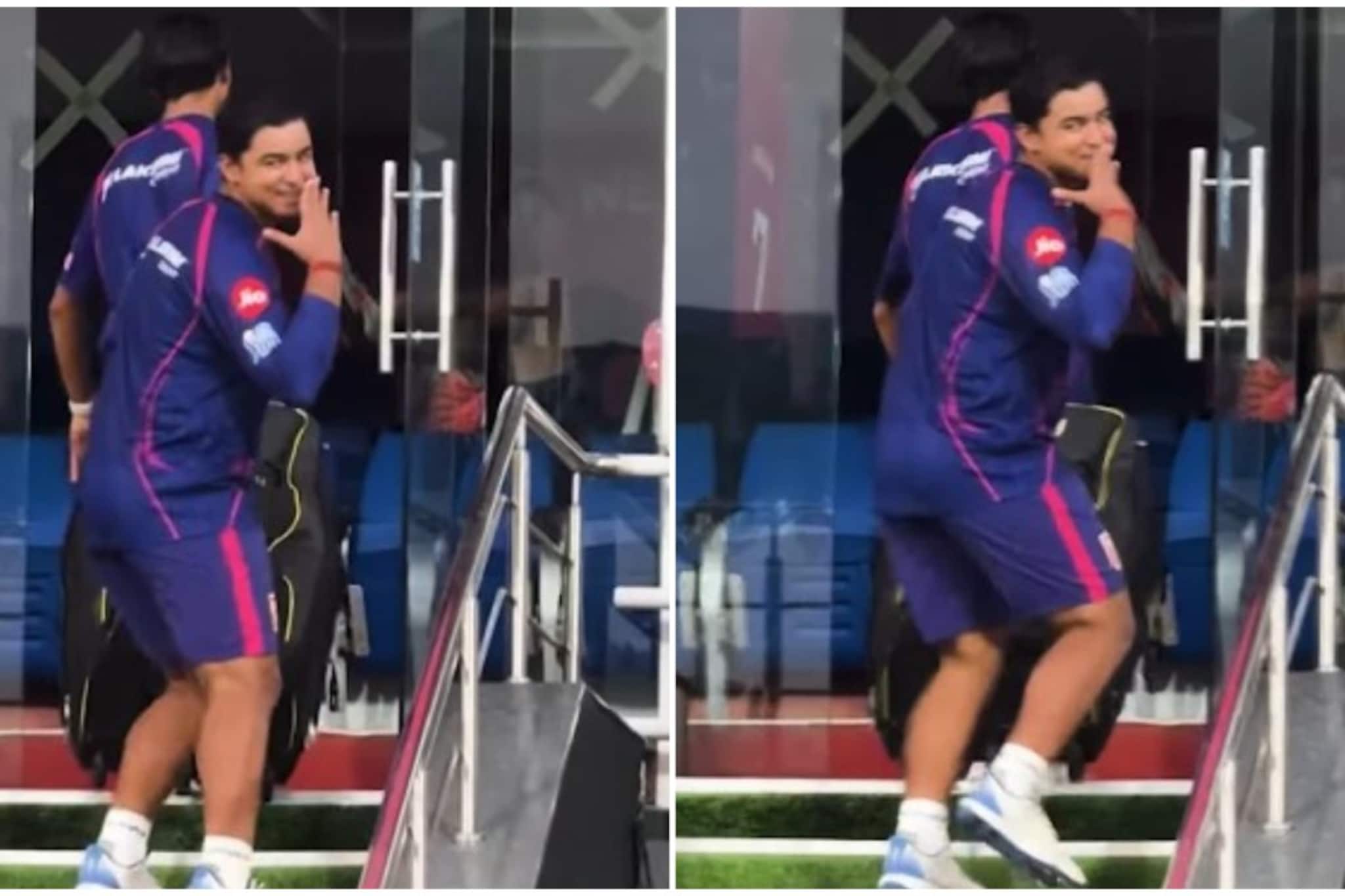 আইপিএলের মাঝেই কাকে 'ফ্লায়িং কিস' দিলেন বৈভব সূর্যবংশী? ভিডিও ঝড় তুলল নেট দুনিয়ায় আইপিএলের মাঝেই কাকে 'ফ্লায়িং কিস' দিলেন বৈভব সূর্যবংশী? ভিডিও ঝড় তুলল নেট দুনিয়ায়