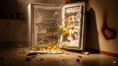 বেশি গরমে বিস্ফোরণে ফেটে যায় ফ্রিজ! এই ভুলটা করছেন না তো? (প্রতীকী ছবি)