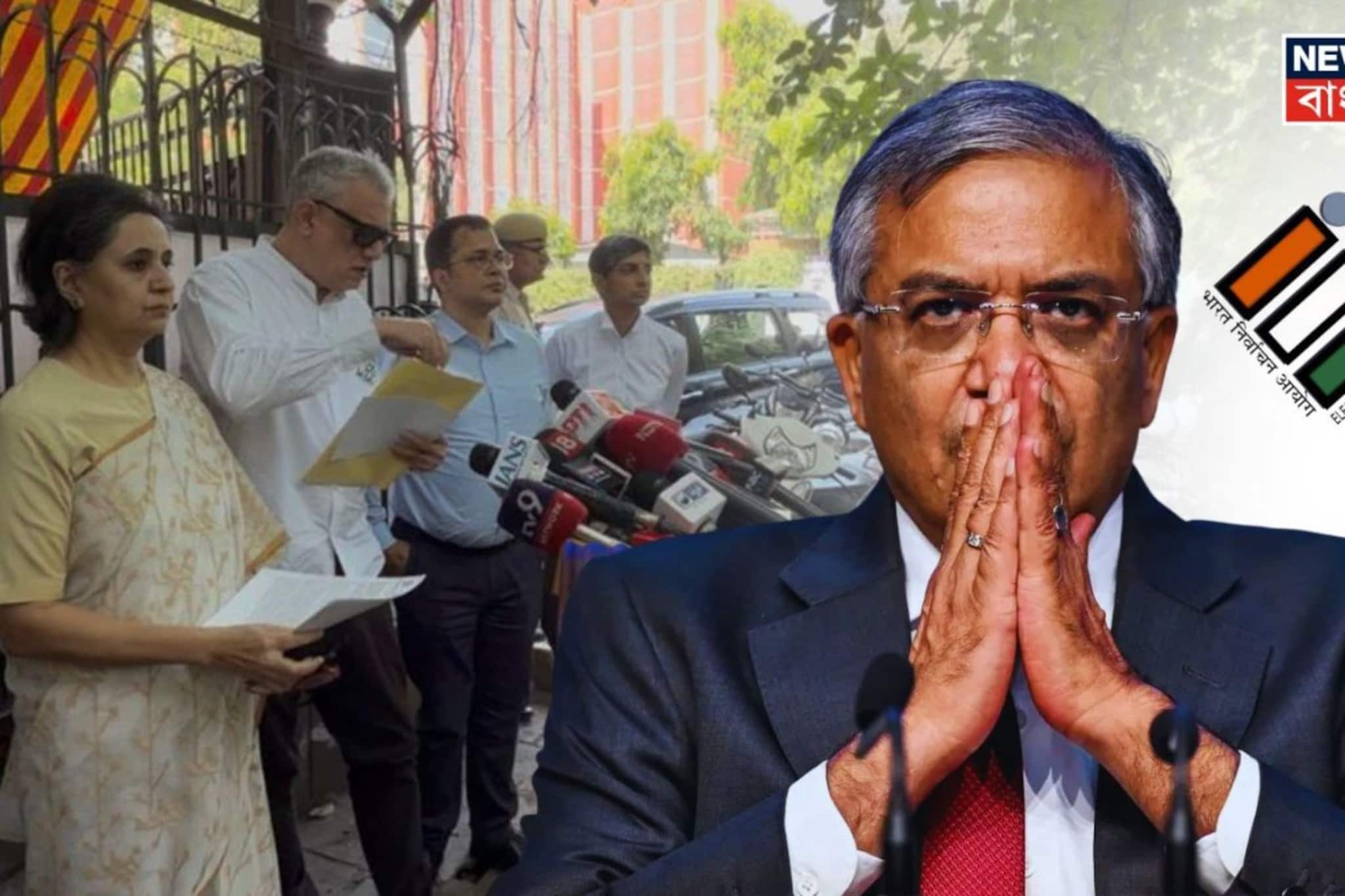 '৭ মিনিটের মধ‍্যে আমাদের বেরিয়ে যেতে বলেছে...' দিল্লিতে কমিশনের সঙ্গে দেখা করে অভিযোগ তৃণমূলের