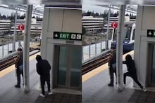 ট্রেন আসছে...! পিছন থেকে ছুটে এসে ধাক্কা এক যাত্রীকে! সিসিটিভিতে ধরা পড়ল ভয়ঙ্কর হত্যার ছক