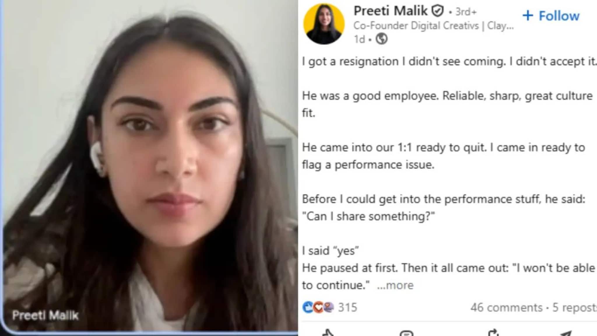 'একটি প্রশ্নেই বদলে গেল সব', পদত্যাগ করতে আসা কর্মীকে কীভাবে আটকে দিলেন বস? ভাইরাল সেই কাহিনি