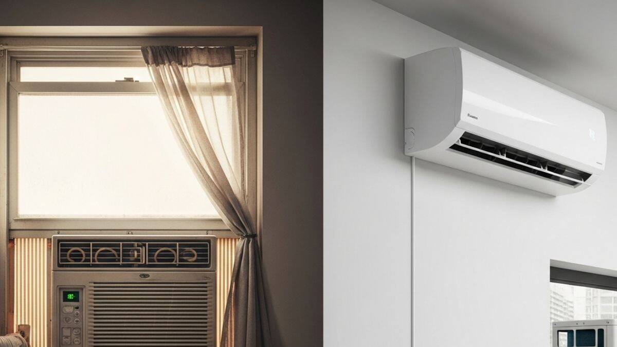 Split vs Window AC: বোমার মতো ফাটতে পারে এসি! স্প্লিট না উইন্ডো—কোনটা ...