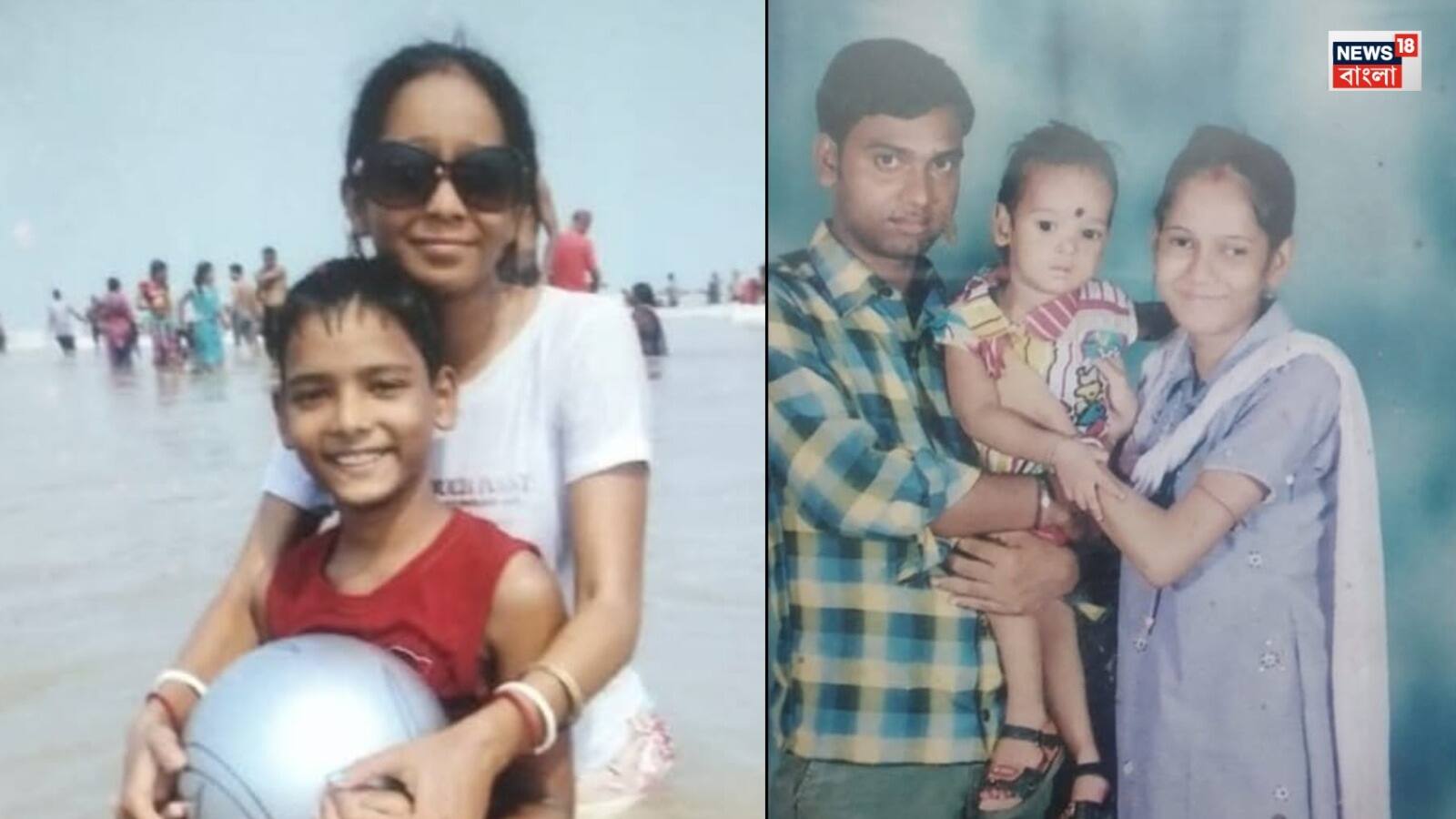 মা-বাবার সঙ্গে ছোট্ট অনুভব