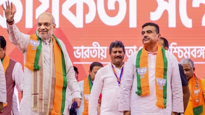 আজ কলকাতায় অমিত শাহ (PTI File Photo) আজ কলকাতায় অমিত শাহ (PTI File Photo)