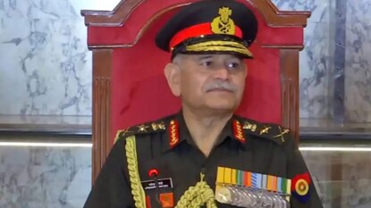 ভারতীয় সেনাবাহিনীর প্রধান জেনারেল উপেন্দ্র দ্বিবেদী (Image: ANI) ভারতীয় সেনাবাহিনীর প্রধান জেনারেল উপেন্দ্র দ্বিবেদী (Image: ANI)