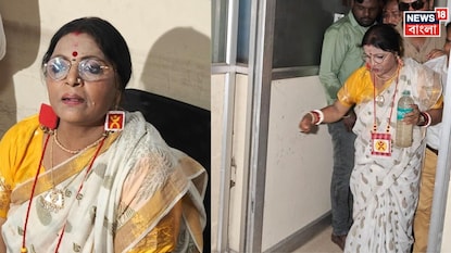 গঙ্গাজল ছিটিয়ে টেকনিশিয়ান স্টুডিওতে পা রাখলেন পাপিয়া অধিকারী গঙ্গাজল ছিটিয়ে টেকনিশিয়ান স্টুডিওতে পা রাখলেন পাপিয়া অধিকারী