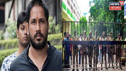 ইডি হেফাজতে সোনা পাপ্পু। ফাইল ছবি। ইডি হেফাজতে সোনা পাপ্পু। ফাইল ছবি।