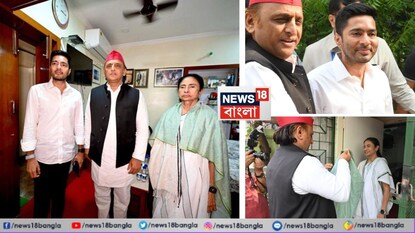 ‘আপনি হারেননি দিদি, আমরা সবাই সঙ্গে আছি…’, কালীঘাটে মমতার বাড়িতে এসে বললেন অখিলেশ যাদব