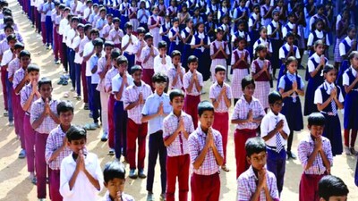 স্কুলে ‘সেবা সংকল্প অভিযান’