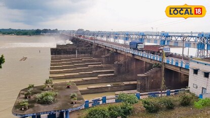 দামোদর নদীর উপর দুর্গাপুর ব্যারেজ। শুরু হতে চলেছে মেরারমতির কাজ।