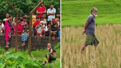 ভারত বাংলাদেশ সীমান্তে প্রৌঢ়কে নিয়ে টানাপোড়েন৷ ভারত বাংলাদেশ সীমান্তে প্রৌঢ়কে নিয়ে টানাপোড়েন৷