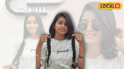 ক্যানসার আক্রান্ত রোগীদের উইগ তৈরির জন্য নিজের এক ফুট লম্বা চুল কেটে দান করলেন পশ্চিম মেদিনীপুরের মেকআপ আর্টিস্ট রাখি মহাপাত্র