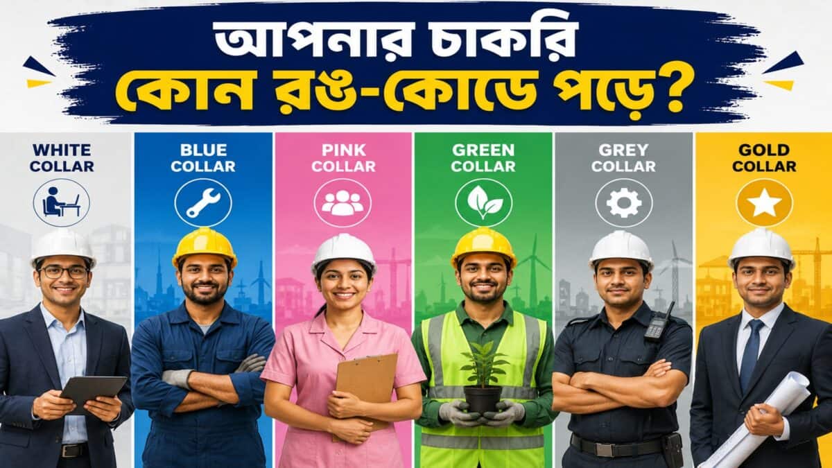 Job Color Codes Job Colour Codes হোয়াইট, ব্লু, পিঙ্ক না গ্রিন? চাকরির জগতে বিভিন্ন ...