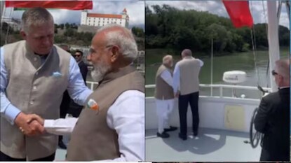 প্রধানমন্ত্রী নরেন্দ্র মোদির উপহার দেওয়া ধূসর রঙের জ্যাকেট পরলেন স্লোভাকিয়া রবার্ট ফিকো! প্রধানমন্ত্রী নরেন্দ্র মোদির উপহার দেওয়া ধূসর রঙের জ্যাকেট পরলেন স্লোভাকিয়া রবার্ট ফিকো!
