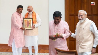 Narendra Modi-Rathindra Bose: ‘মূল্যবান উপদেশ দিলেন’! নরেন্দ্র মোদির সঙ্গে সাক্ষাতের পর বার্তা স্পিকার রথীন্দ্র বোসের