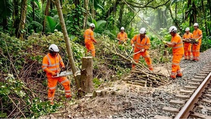 বর্ষায় প্রস্তুত পূর্ব রেল বর্ষায় প্রস্তুত পূর্ব রেল