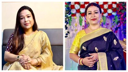 নদিয়া জেলা পরিষদের সদস্য টিনা সাহা ভৌমিক৷ 