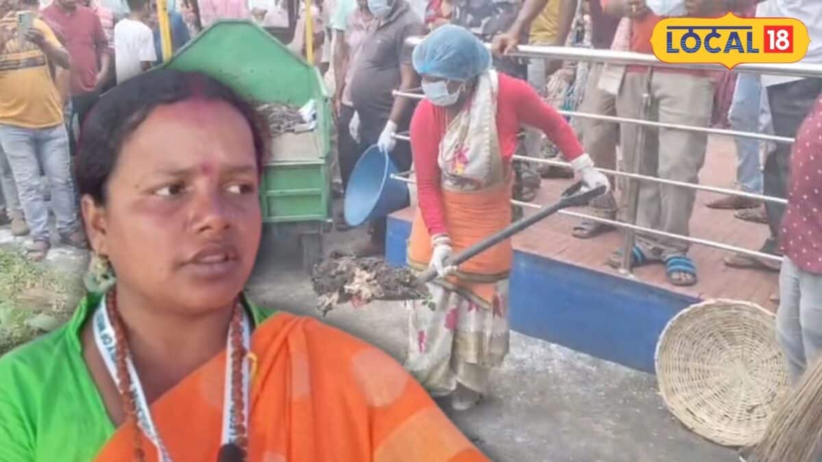 Chandana Bauri: ক্ষমতা এলেও অহংকার ছোঁয়নি! দু’বারের বিধায়কা হয়েও বদলান নি চন্দনা বাউরি, কোদাল-বেলচা হাতে সাফ করলেন হাসপাতালের জঞ্জাল