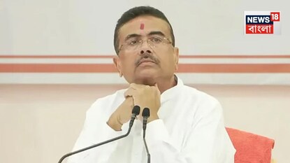 মুখ্যমন্ত্রী শুভেন্দু অধিকারী৷ 