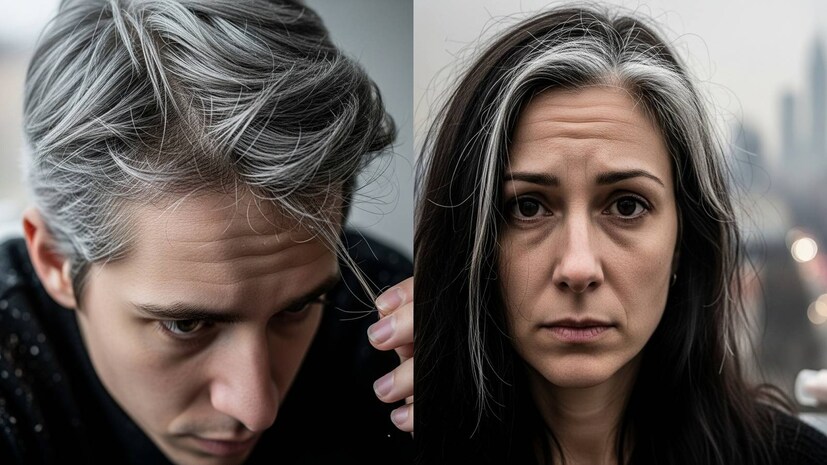 White Hair Colouring Tips: গুনে গুনে এই ৪ জিনিস নারকেল তেলে মিশিয়ে ...